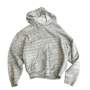 🛑Donated!🛑VS PINK *Oh So Soft* Hoodie Space-dye Heather Grey Batwing